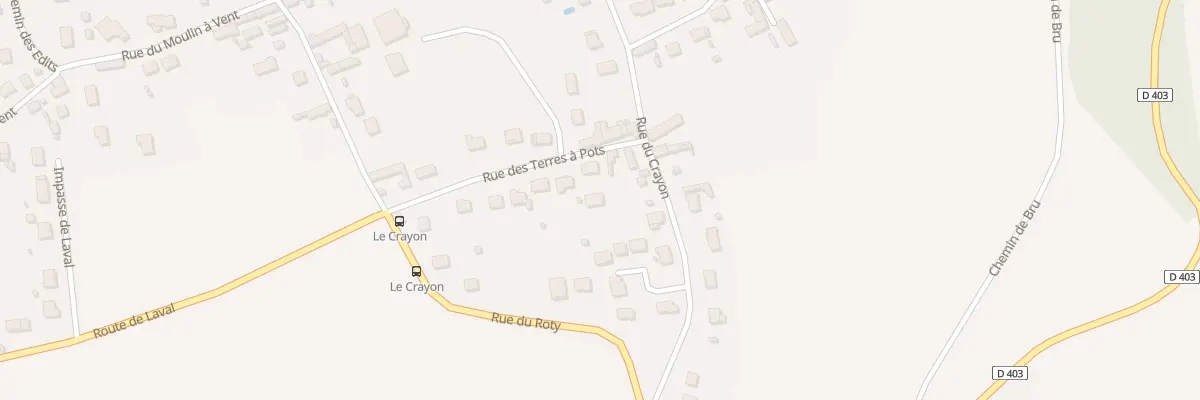 Plan du 5 Rue des Terres à Pots à Salins