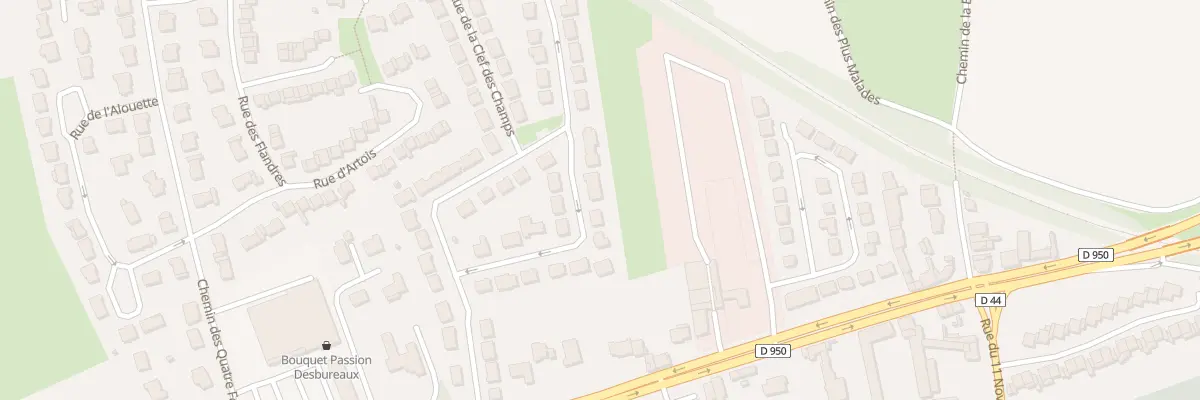 Plan du 56 Rue de la Clef des Champs à Brebières