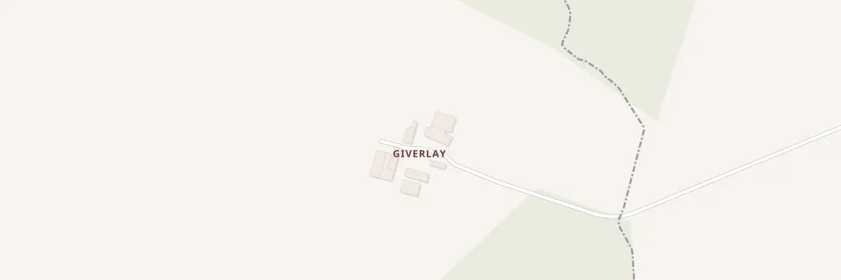 Plan du 147 Giverlay à Champcevrais