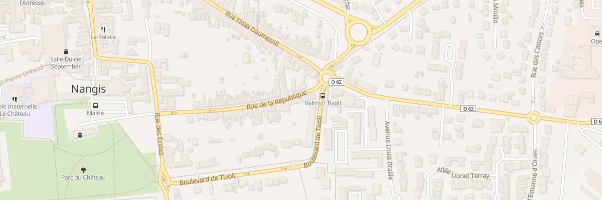Plan du 46T Rue de la République à Nangis