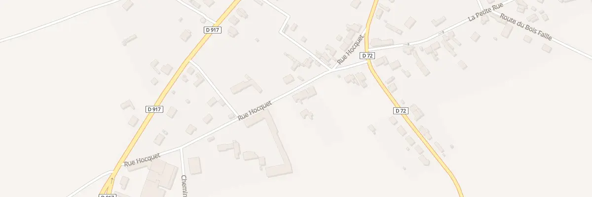 Plan du 9 Rue Hocquet à Nurlu