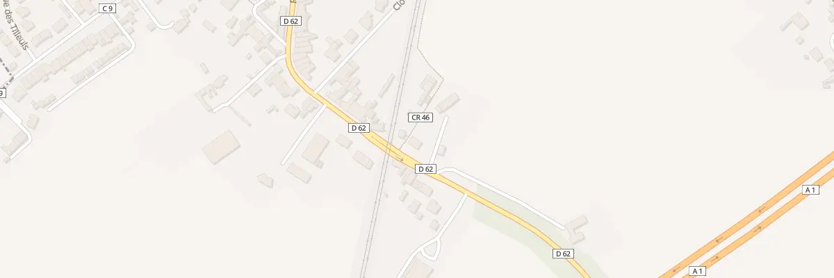 Plan du 133 Rue du Gen de Gaulle à Phalempin