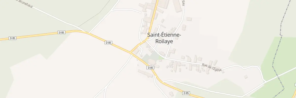 Plan du 2 Rue de l’Eglise à Saint-Étienne-Roilaye