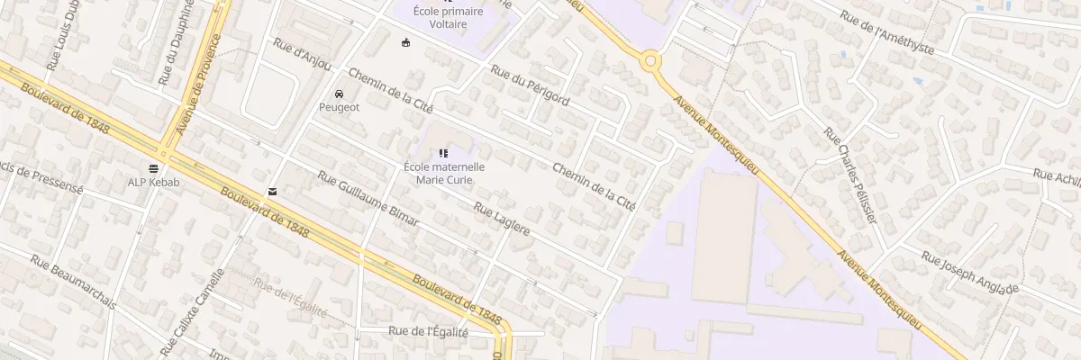 Plan du 28B Che de la Cité à Narbonne