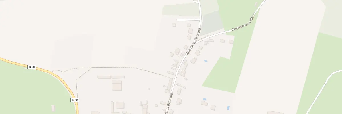 Plan du 16 Rue de Picardie à Ivors