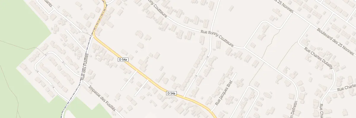 Plan du 392 Rue du Professeur Calmette à Ostricourt