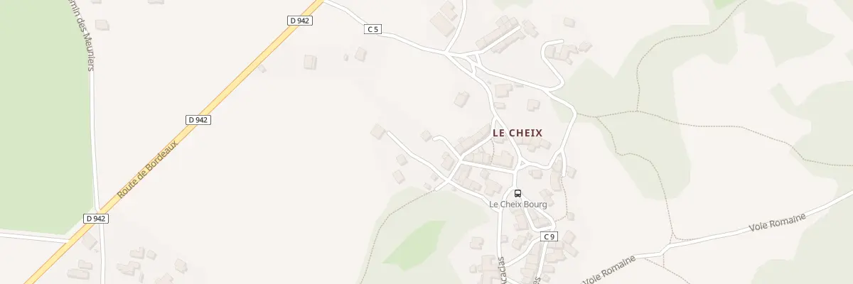 Plan du 6 Rue du Pre La Font - Le Cheix à Orcines