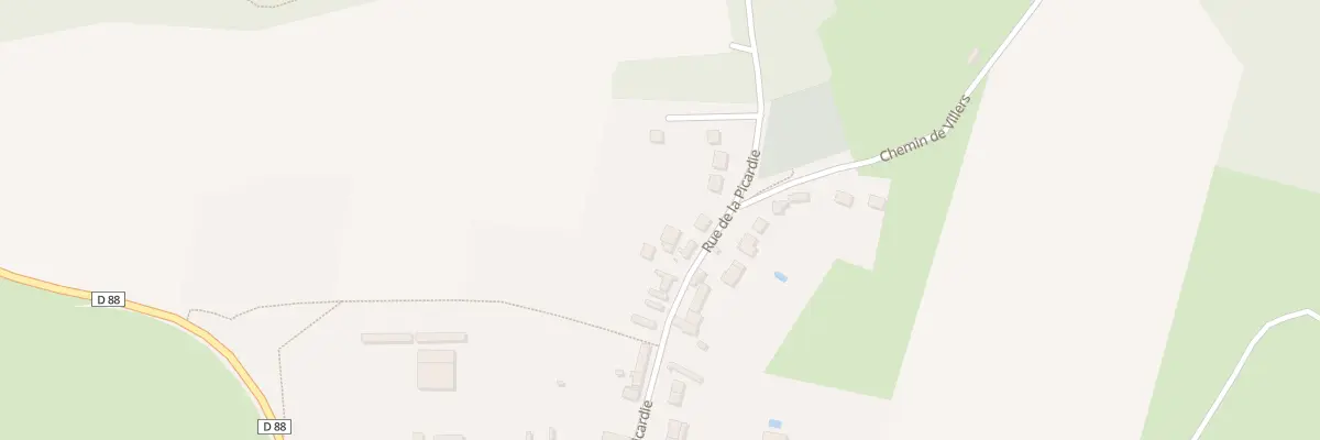Plan du 20 Rue de Picardie à Ivors