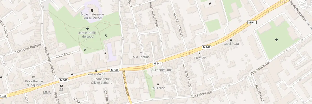 Plan du 44 Rue du Maréchal Foch à Loos