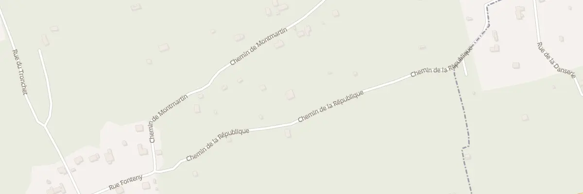 Plan du 17 Che de la République à Pommeuse