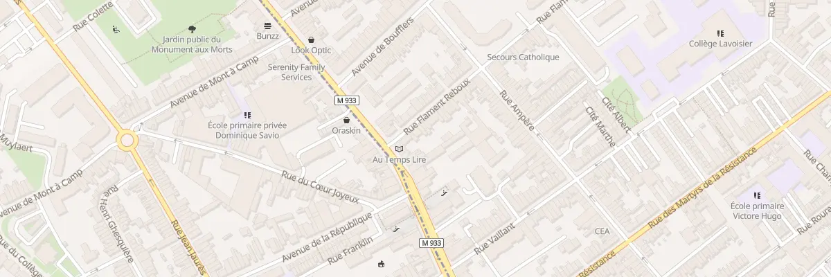 Plan du 169 Rue Flament Reboux à Lambersart
