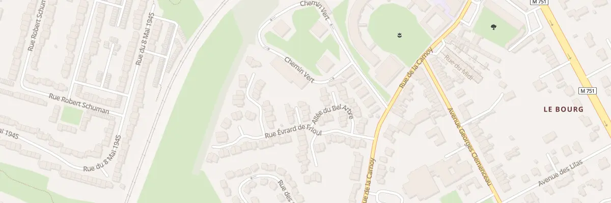 Plan du 60 Rue Évrard De Frioul à Lambersart