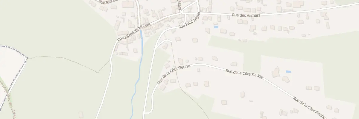 Plan du 5 Rue de la Côte Fleurie à Saint-Jean-les-Deux-Jumeaux