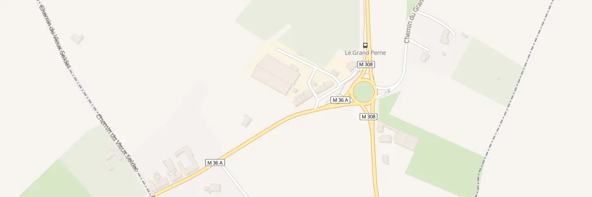 Plan du 116 Rue Gd Perne au Vieux Soldat à Comines
