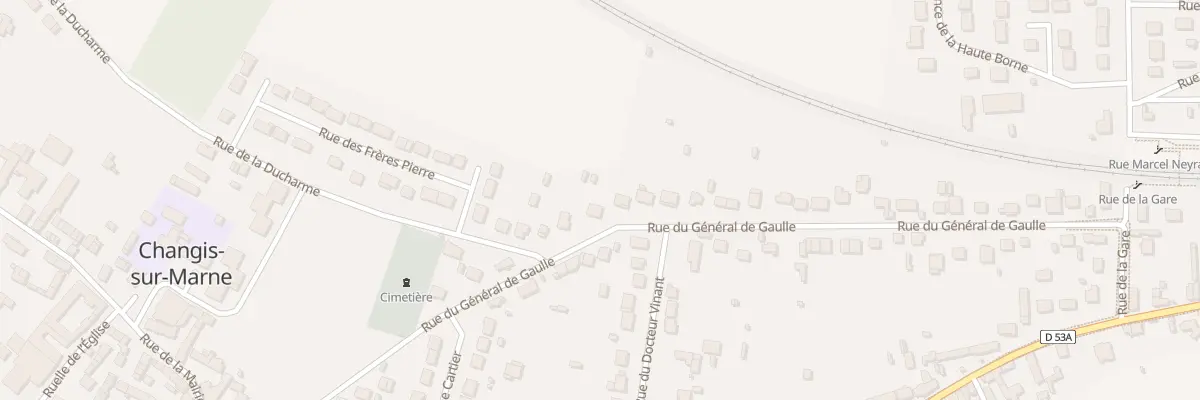 Plan du 21 Rue du Général de Gaulle à Changis-sur-Marne
