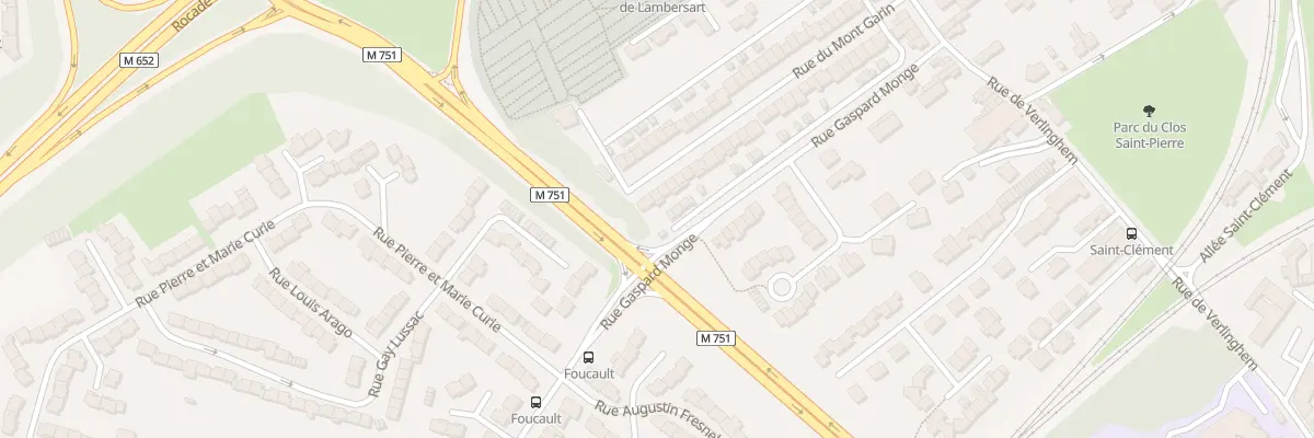 Plan du 53 Rue du Mont Garin à Lambersart