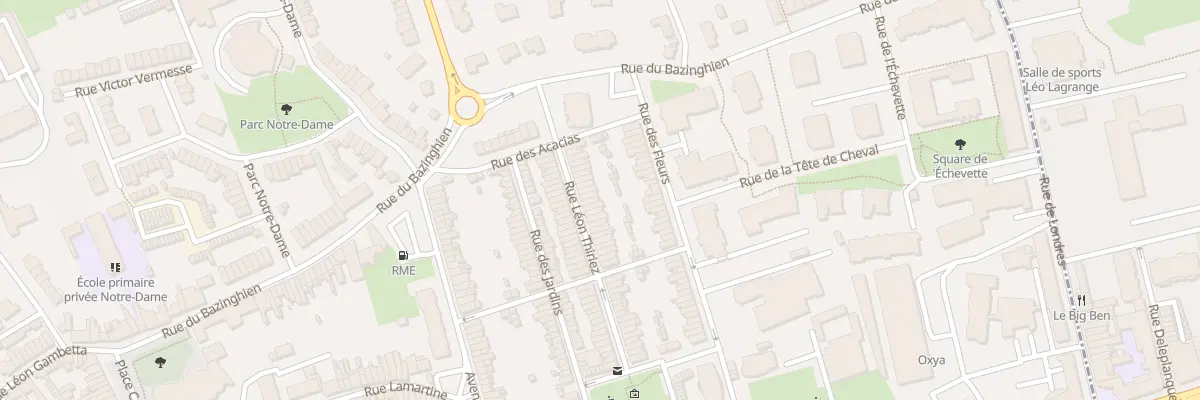 Plan du 96 Rue Léon Thiriez à Loos