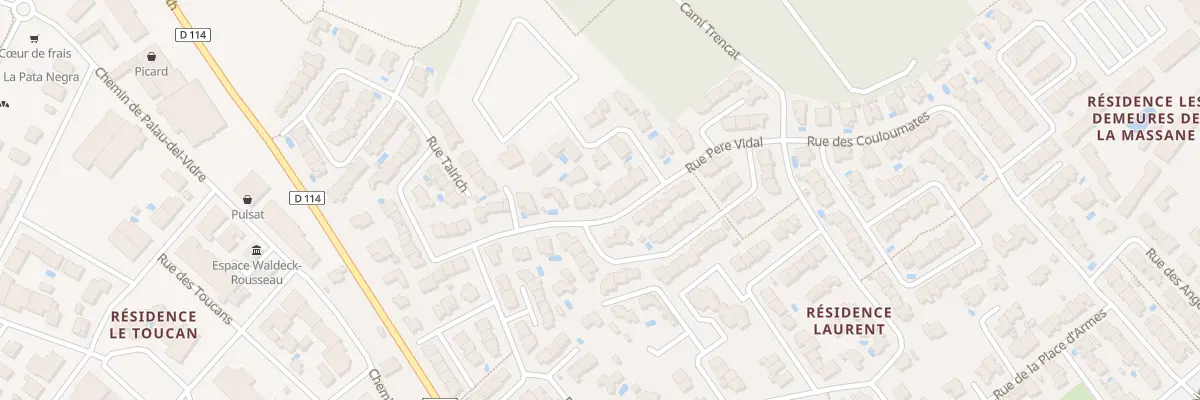 Plan du 21 Rue Pere Vidal à Argelès-sur-Mer