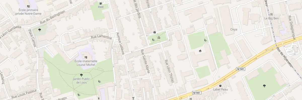 Plan du 30 Rue Neuve à Loos