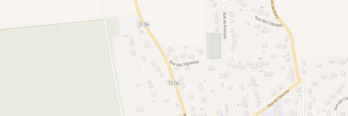 Plan du 20 Rue des Vignettes à Armentières-en-Brie