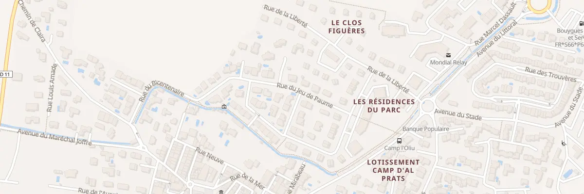 Plan du 10 Rue des Etats Généraux à Sainte-Marie-la-Mer