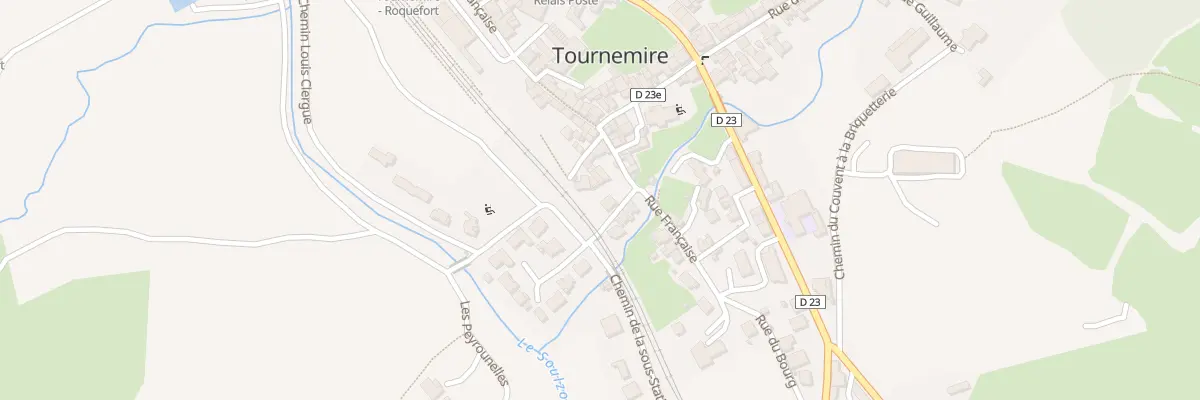 Plan du 2 Rue de la Barriere à Tournemire
