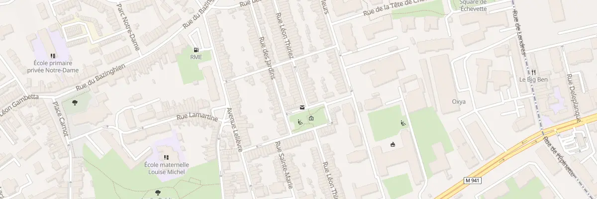 Plan du 49 Rue Léon Thiriez à Loos