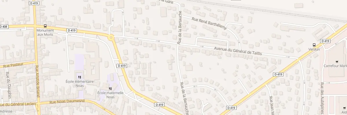 Plan du 17 Rue de la Bertauche à Nangis