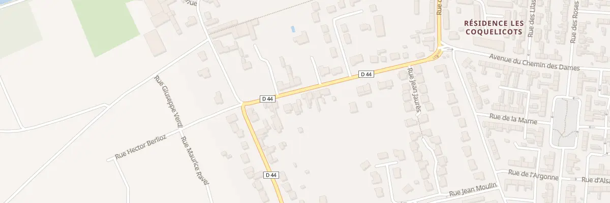 Plan du 17 Rue du Profond Chemin à Brebières