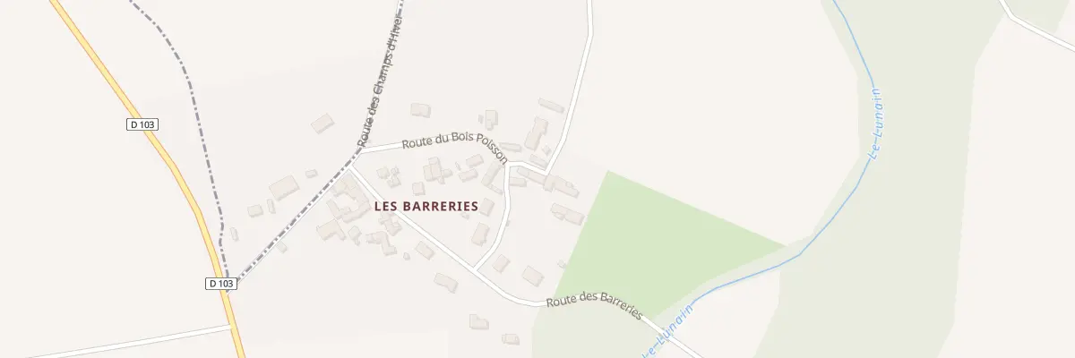 Plan du 15 Rte du Bois Poisson à Montacher-Villegardin