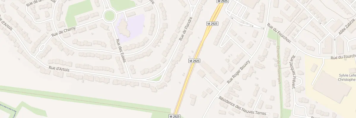 Plan du 30 Rue de Flandre à Seclin