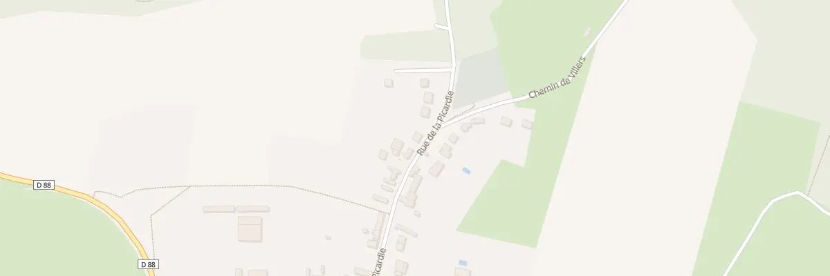 Plan du 22 Rue de Picardie à Ivors