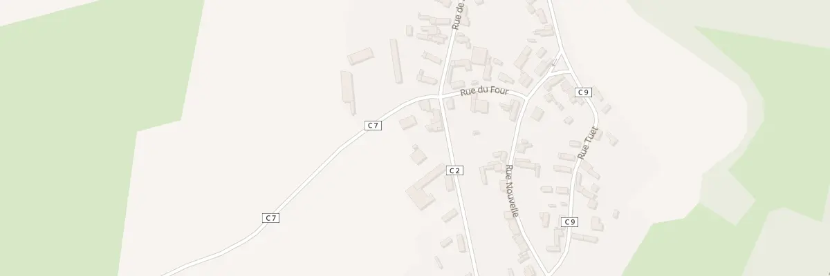 Plan du 1 Rue de Manancourt à Équancourt