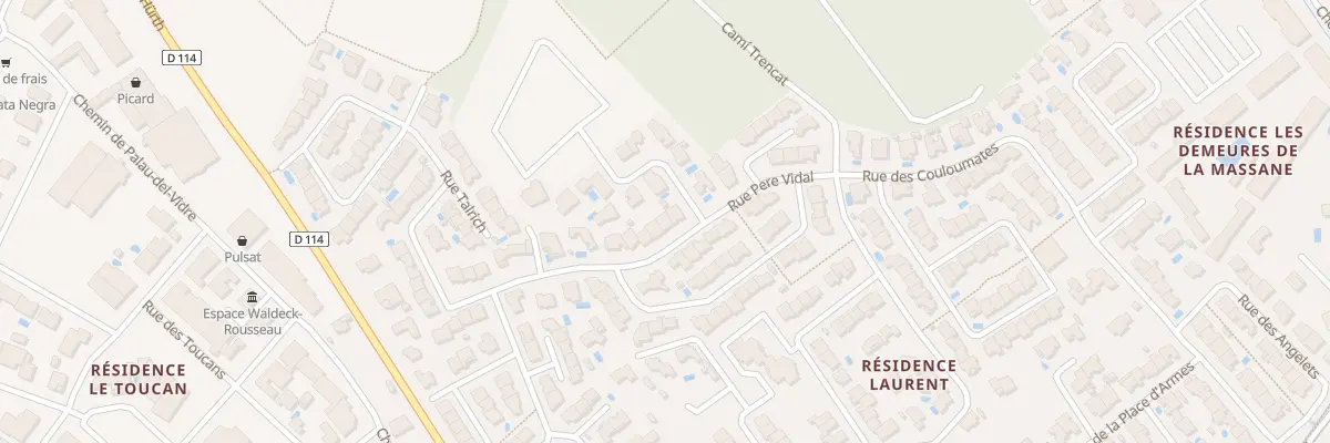 Plan du 27 Rue Pere Vidal à Argelès-sur-Mer