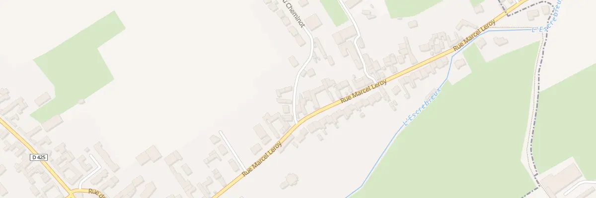 Plan du 16 Rue du Cheminot à Esquerchin