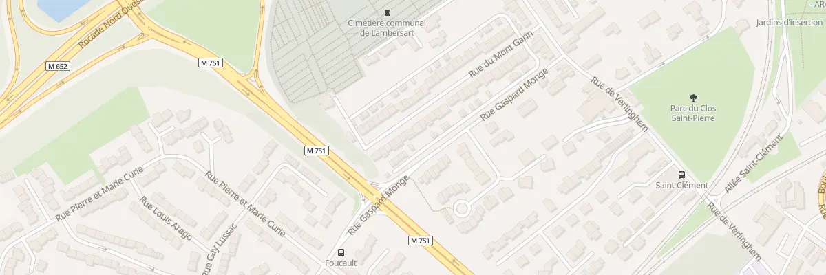 Plan du 41 Rue du Mont Garin à Lambersart