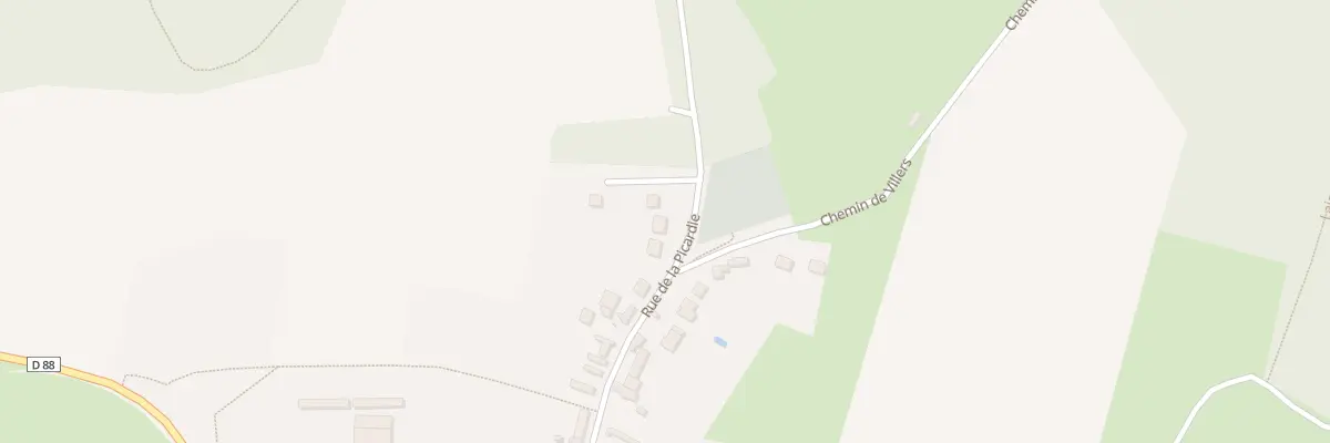 Plan du 26 Rue de Picardie à Ivors