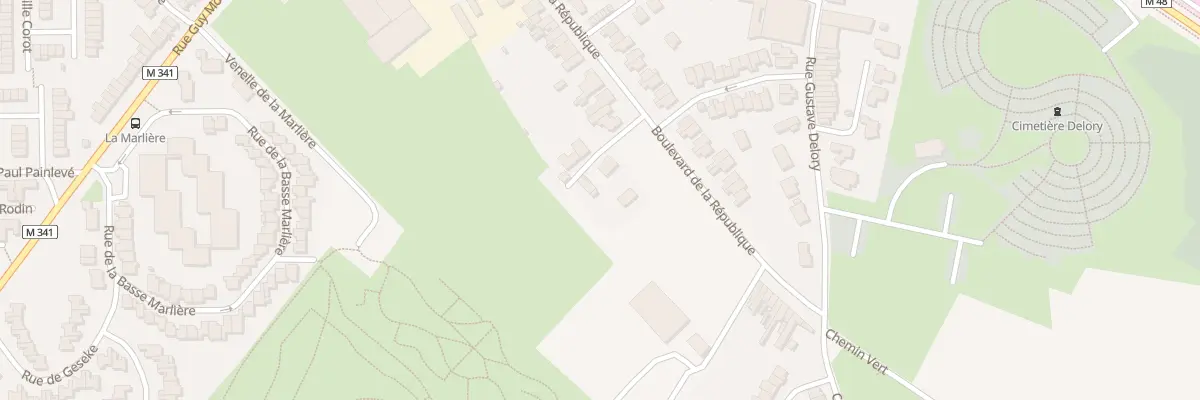 Plan du 302 Bd de la République à Loos