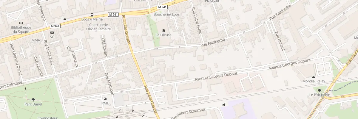 Plan du 471 Rue Faidherbe à Loos