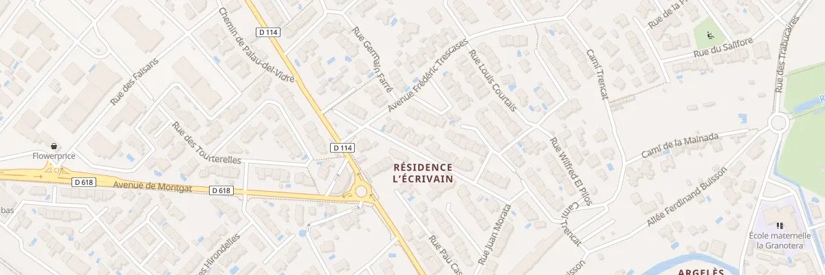 Plan du 7 Rue Marcel Pagnol à Argelès-sur-Mer