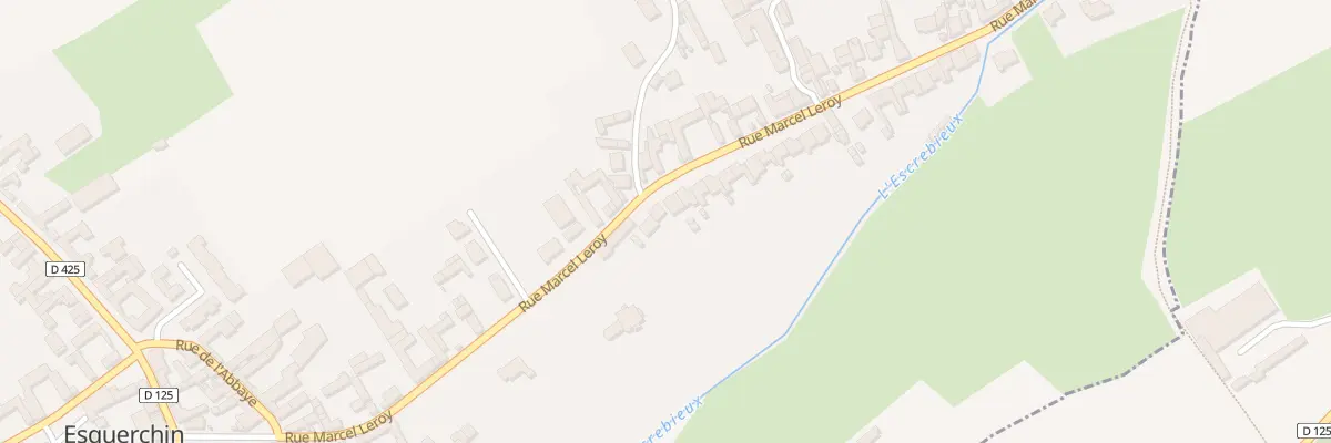 Plan du 372 Rue Marcel Leroy à Esquerchin