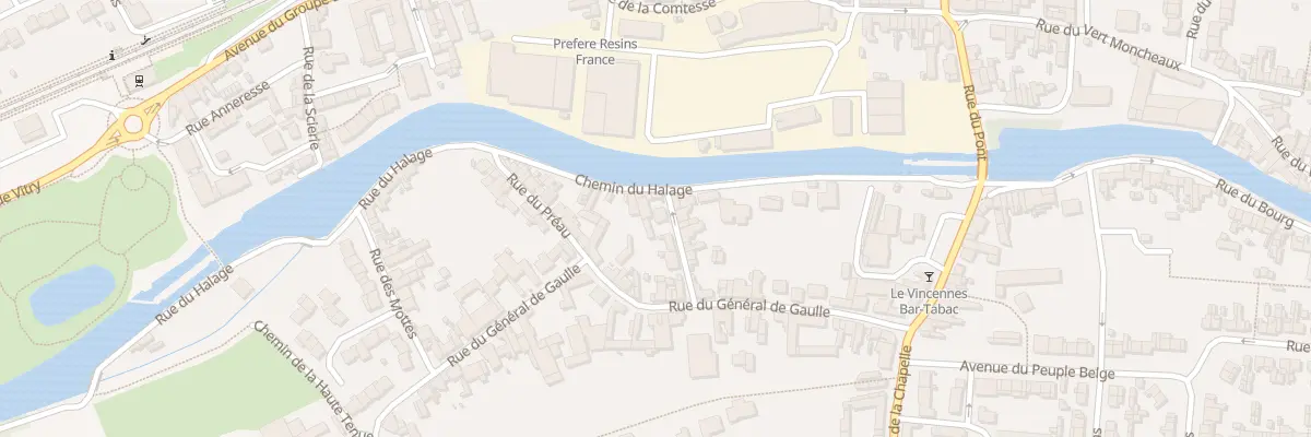Plan du 5 Rue de l’Auberterie à Brebières