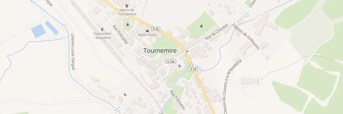 Plan du 5074 Pl de l’Eglise à Tournemire