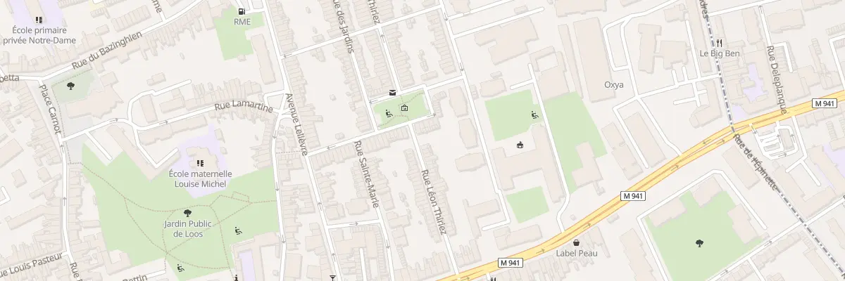 Plan du 44 Rue Neuve à Loos
