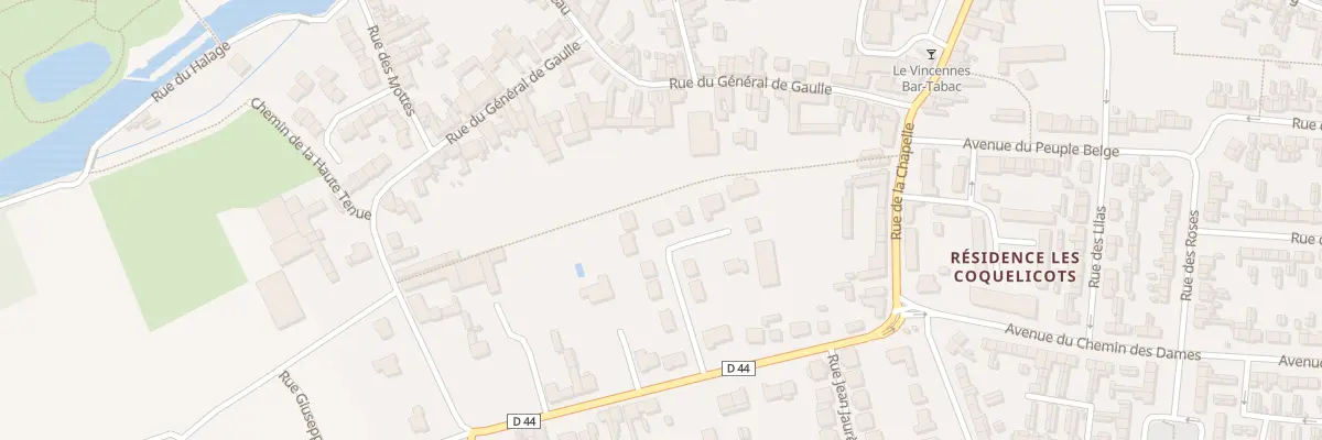 Plan du 14 Rue Francoise Dolto à Brebières
