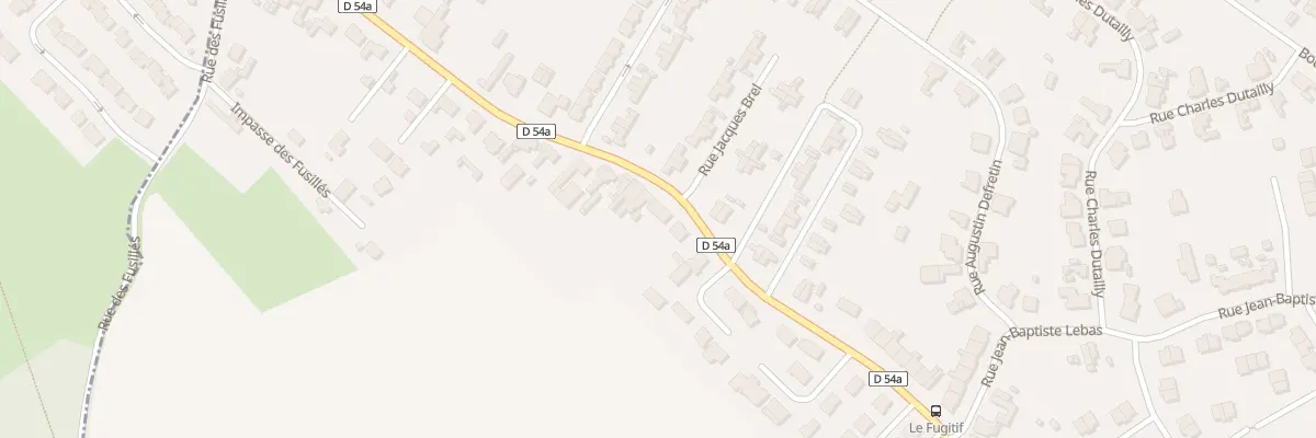 Plan du 257 Rue du Professeur Calmette à Ostricourt