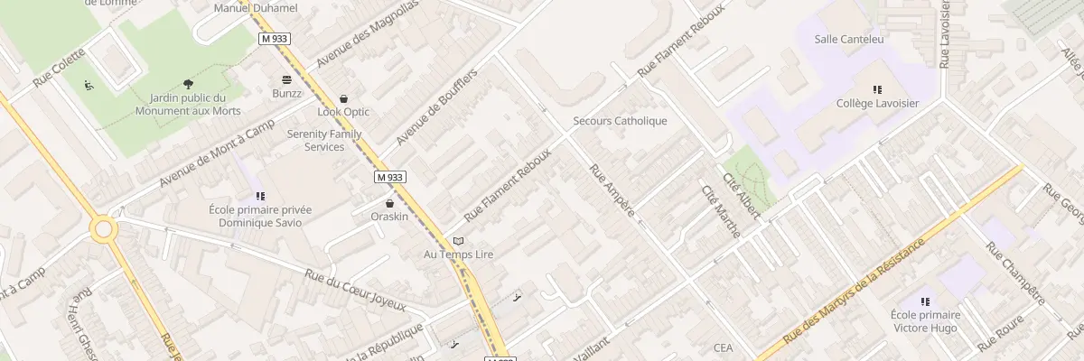 Plan du 143 Rue Flament Reboux à Lambersart