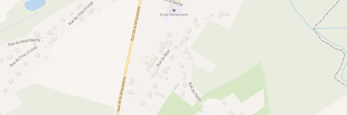 Plan du 13 Rue du Bois à Saint-Étienne-Roilaye