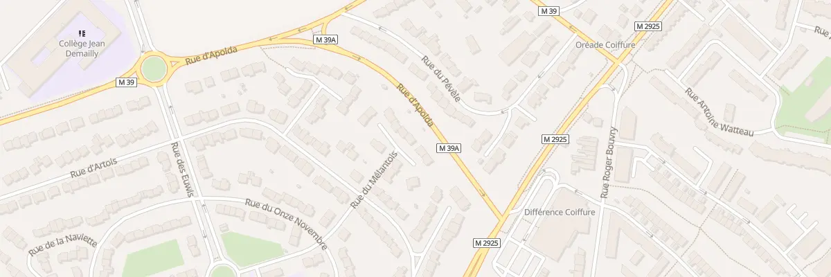 Plan du 18 Rue du Melantois à Seclin