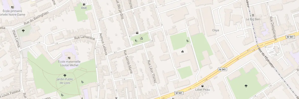 Plan du 46 Rue Neuve à Loos
